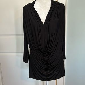 NWT. Drape Front Tunic size XS. From White House Black Market.